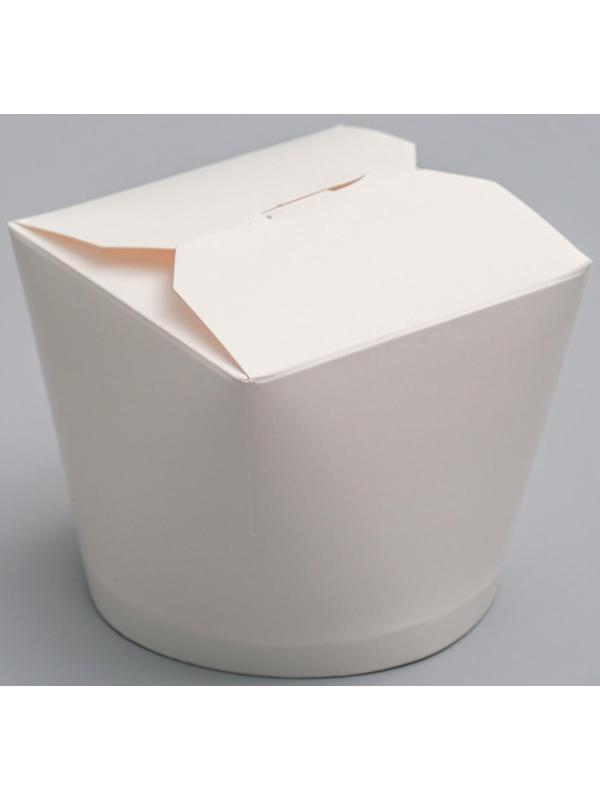 Контейнер для лапши «ВОК», белая, 0,5 л