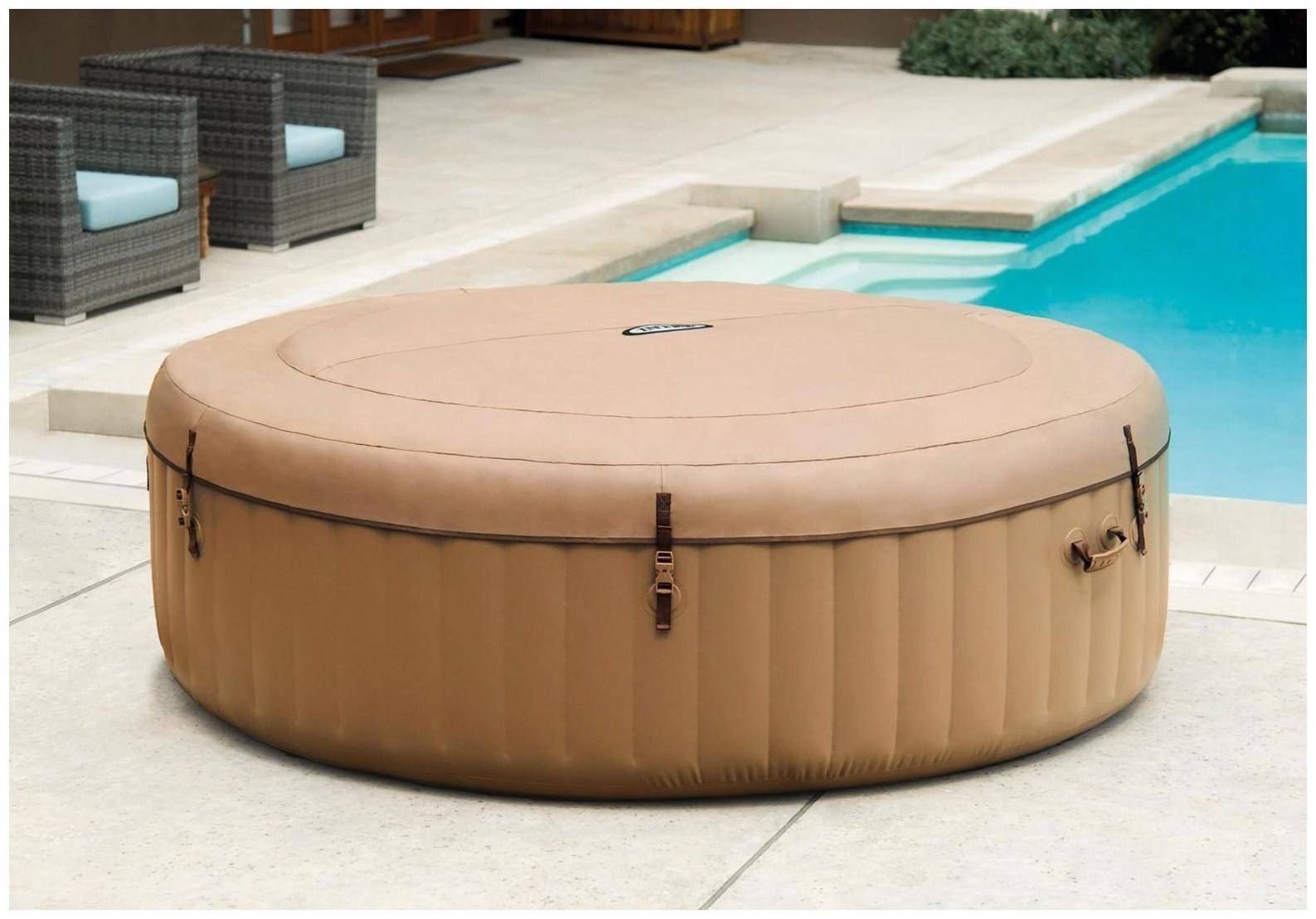 SPA бассейн BUBBLE MASSAGE, 216 х 71 см, 220-240V, от 6 лет, 28428 INTEX