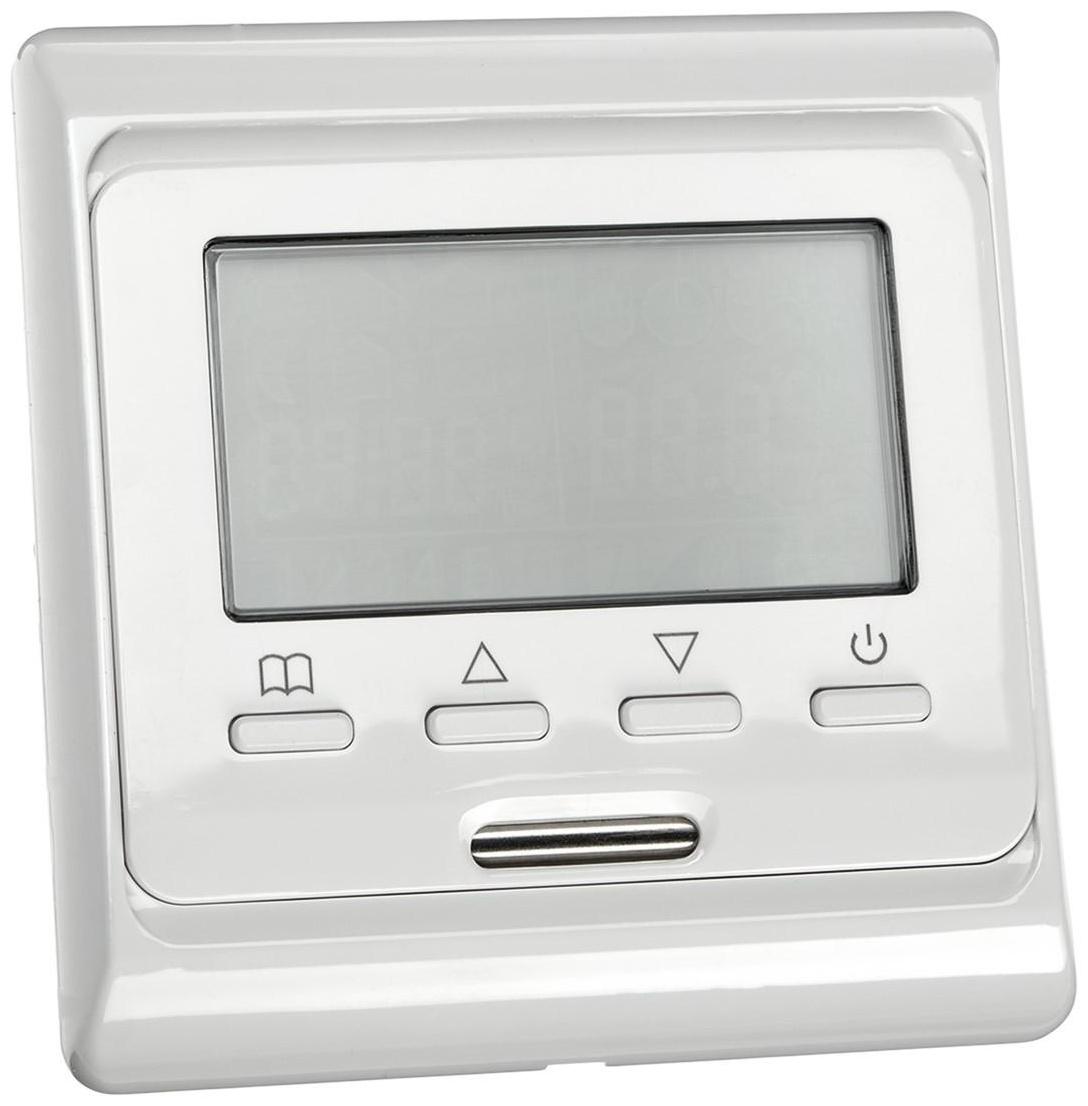 Терморегулятор RTC E 51.716, электронный, 16 А, 3500 Вт, датчик пола и воздуха