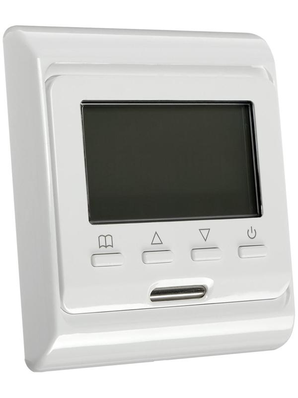 Терморегулятор RTC E 51.716, электронный, 16 А, 3500 Вт, датчик пола и воздуха