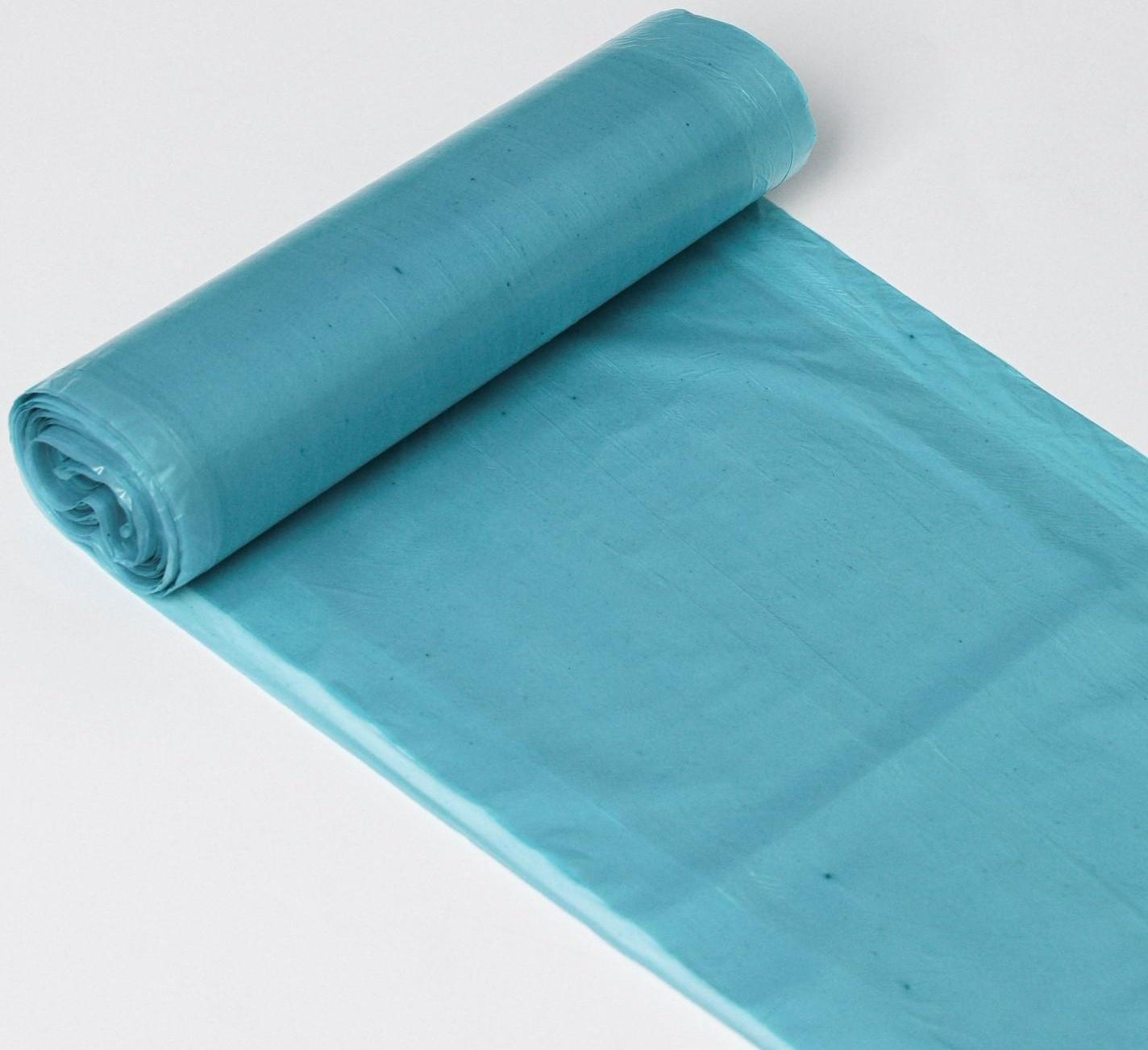 Мешки для мусора Доляна «Стандарт», 60 л, 50×80 см, 8 мкм, ПНД, 20 шт, цвет синий