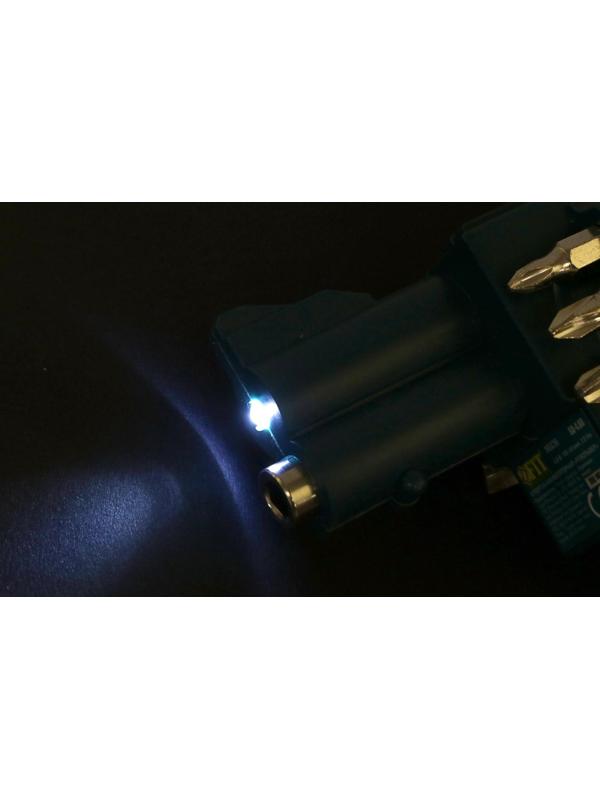 Отвертка аккумуляторная FIT 80236, 4.8 В, 180 об/мин, 3 Нм, Ni-Cd, 0.6 Ач, подсветка