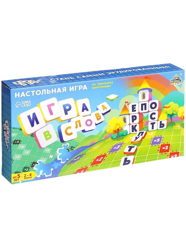 Настольная игра на эрудицию «Игра в слова»: скрабл, поле, подставки, мешок, буквы