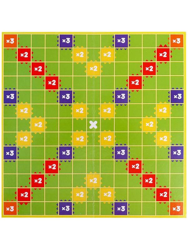 Настольная игра на эрудицию «Игра в слова»: скрабл, поле, подставки, мешок, буквы