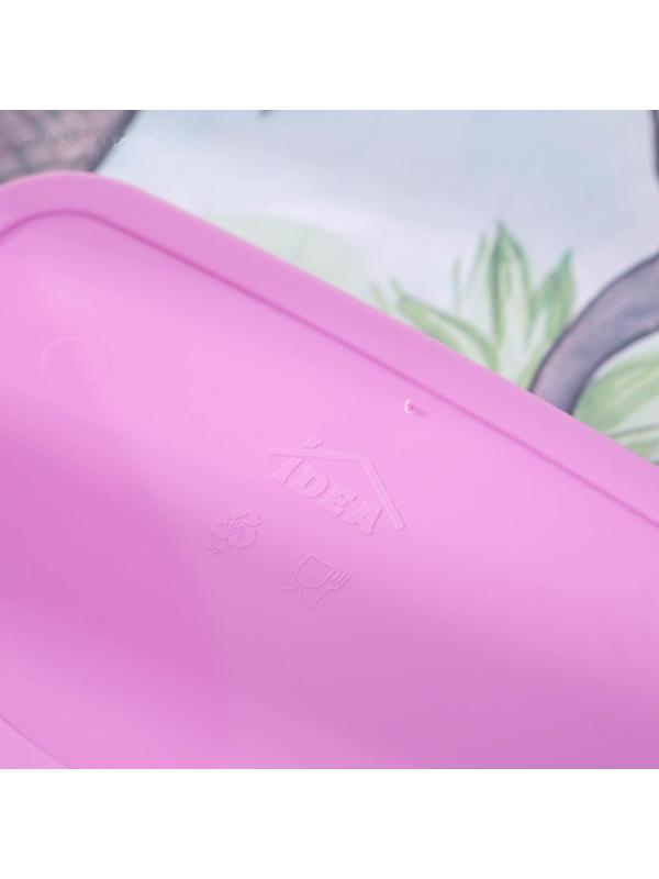 Бутербродница IDEA «Единорог», цвет розовый