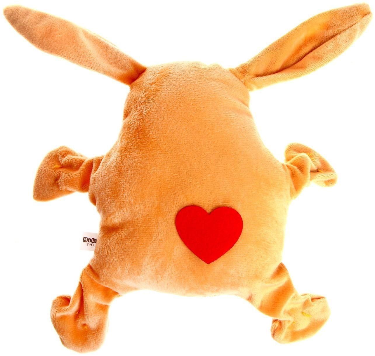 Автоигрушка на присосках «Тому, кому мешаю», зайчик, 25 см х 4 см х 28 см, с карточкой для записи номера