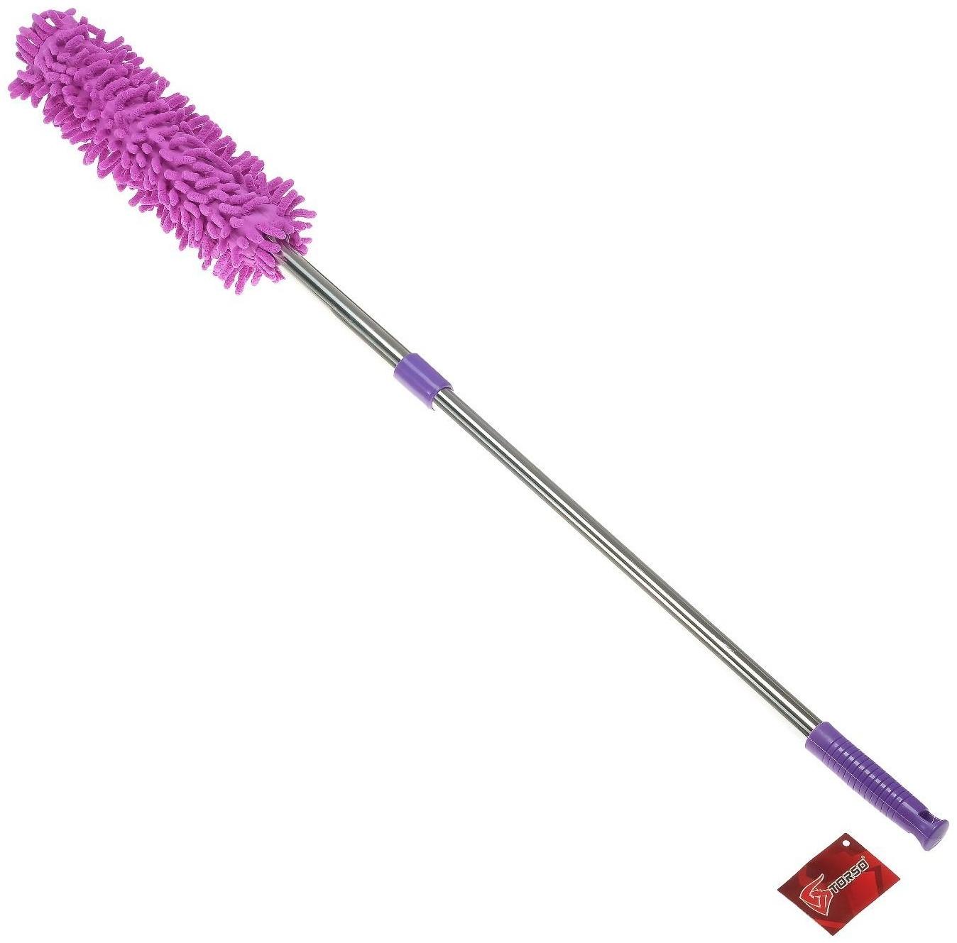 Щетка TORSO для удаления пыли, телескопическая 65-105 см, микс