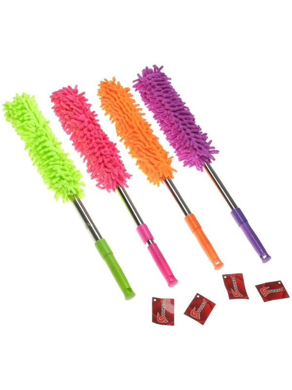Щетка TORSO для удаления пыли, телескопическая 65-105 см, микс