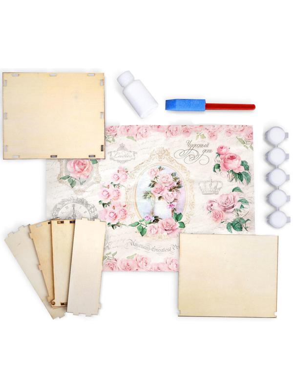 Набор для декупажа шкатулки «Нежность»