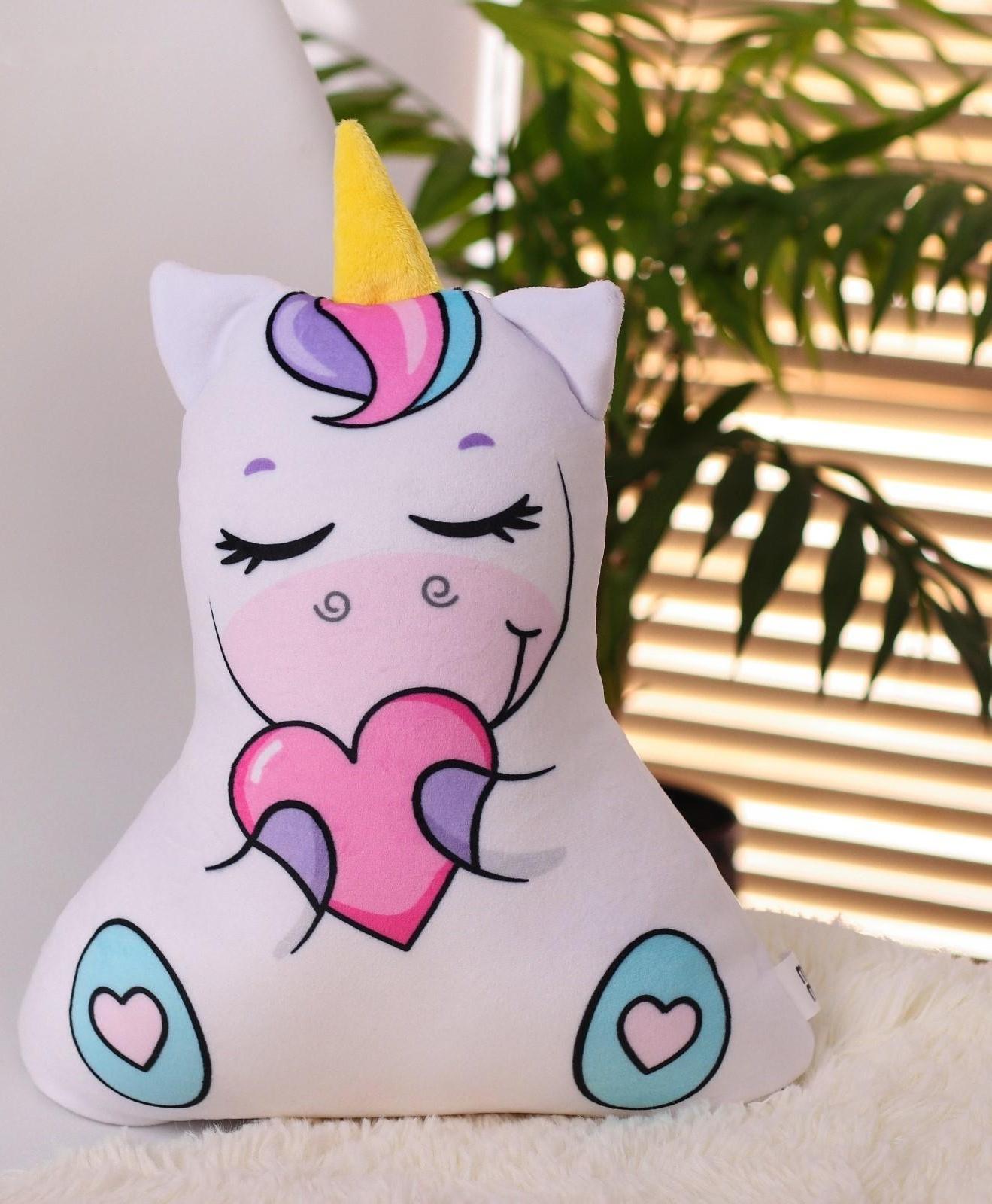 Игрушка-антистресс «Единорожек с серцем»