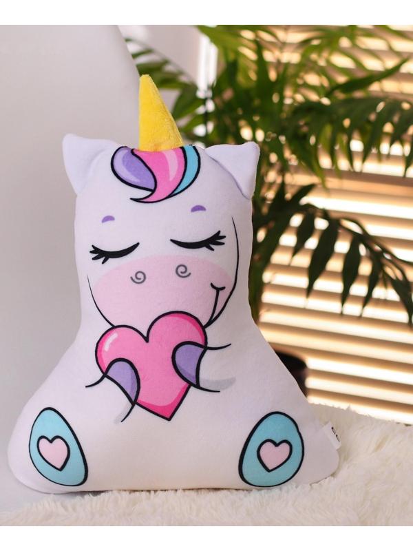 Игрушка-антистресс «Единорожек с серцем»