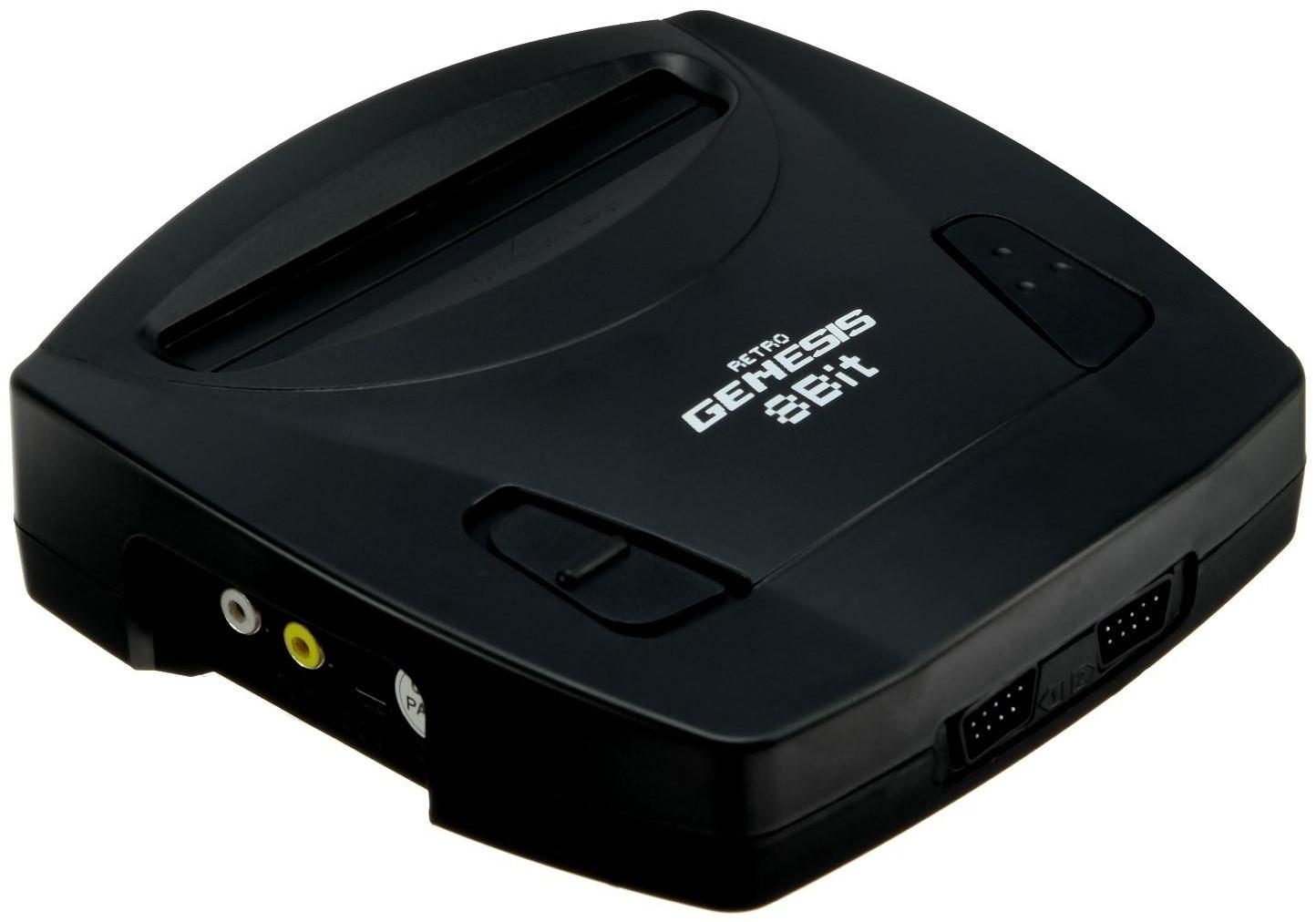 Игровая приставка Retro Genesis 8 Bit Wireless, AV кабель, 2 беспр. джойст., 300 игр, черная