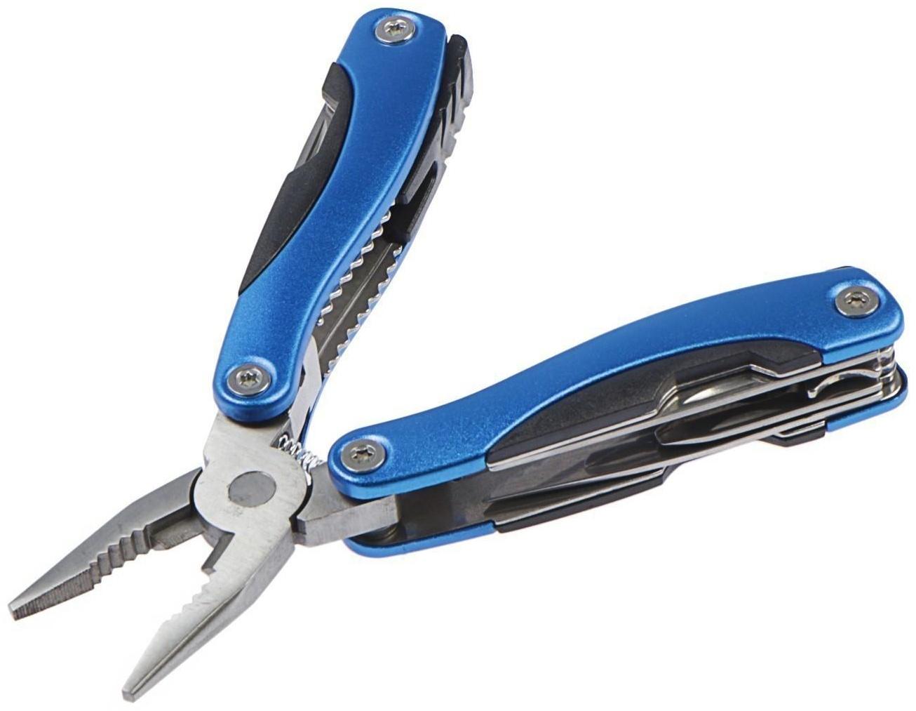 Мультитул ТУНДРА, 13 функций, в чехле