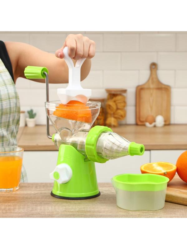 Соковыжималка механическая Fresh, цвет зелёный
