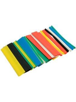 Термоусаживаемая трубка Duwi, 4/2, 6/3, 8/4, 10/5, 12/6 мм, набор 34 шт.