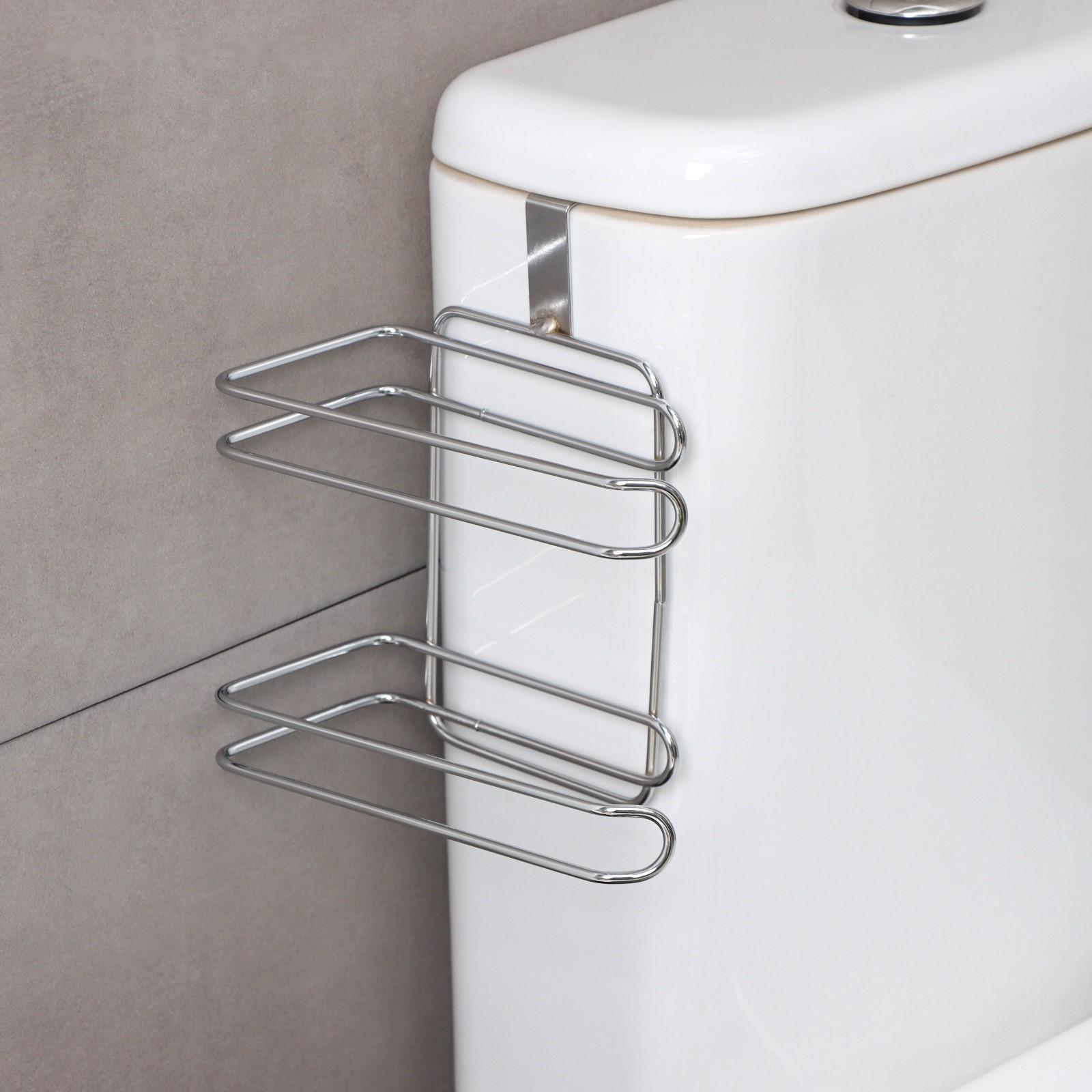 Держатель для туалетной бумаги двойной Доляна, 18×15×20 см