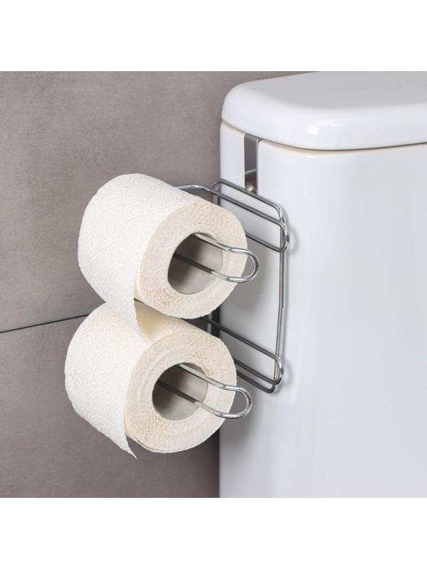 Держатель для туалетной бумаги двойной Доляна, 18×15×20 см
