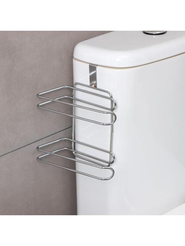 Держатель для туалетной бумаги двойной Доляна, 18×15×20 см