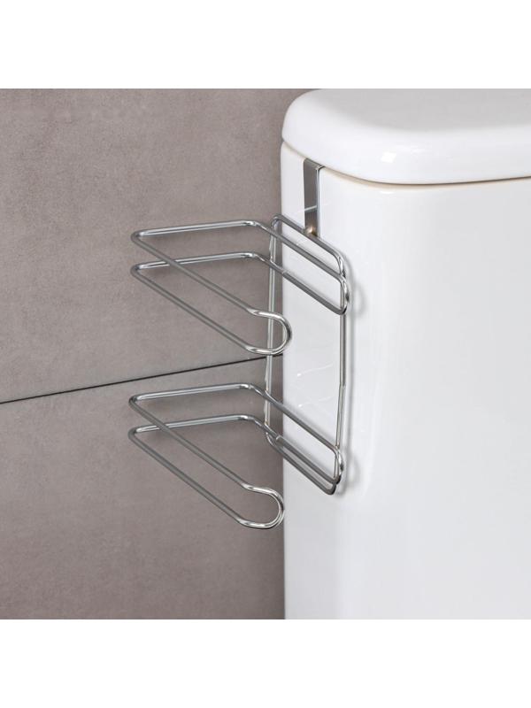 Держатель для туалетной бумаги двойной Доляна, 18×15×20 см