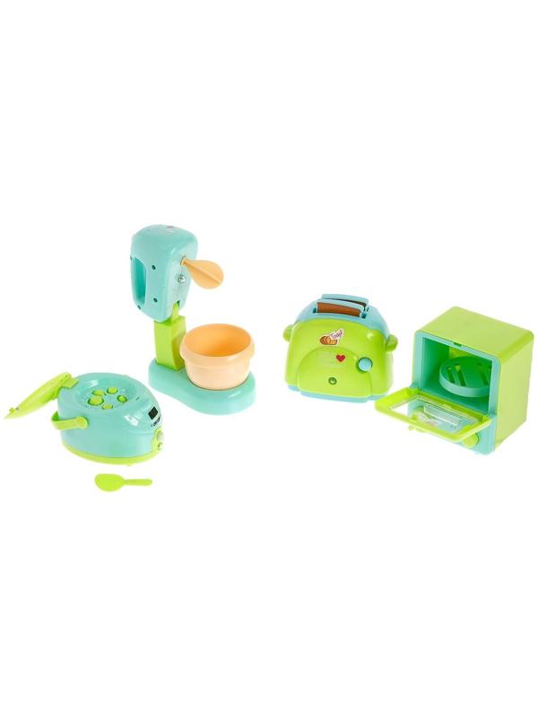 Набор бытовой техники для кухни: тостер, духовка, миксер, пароварка