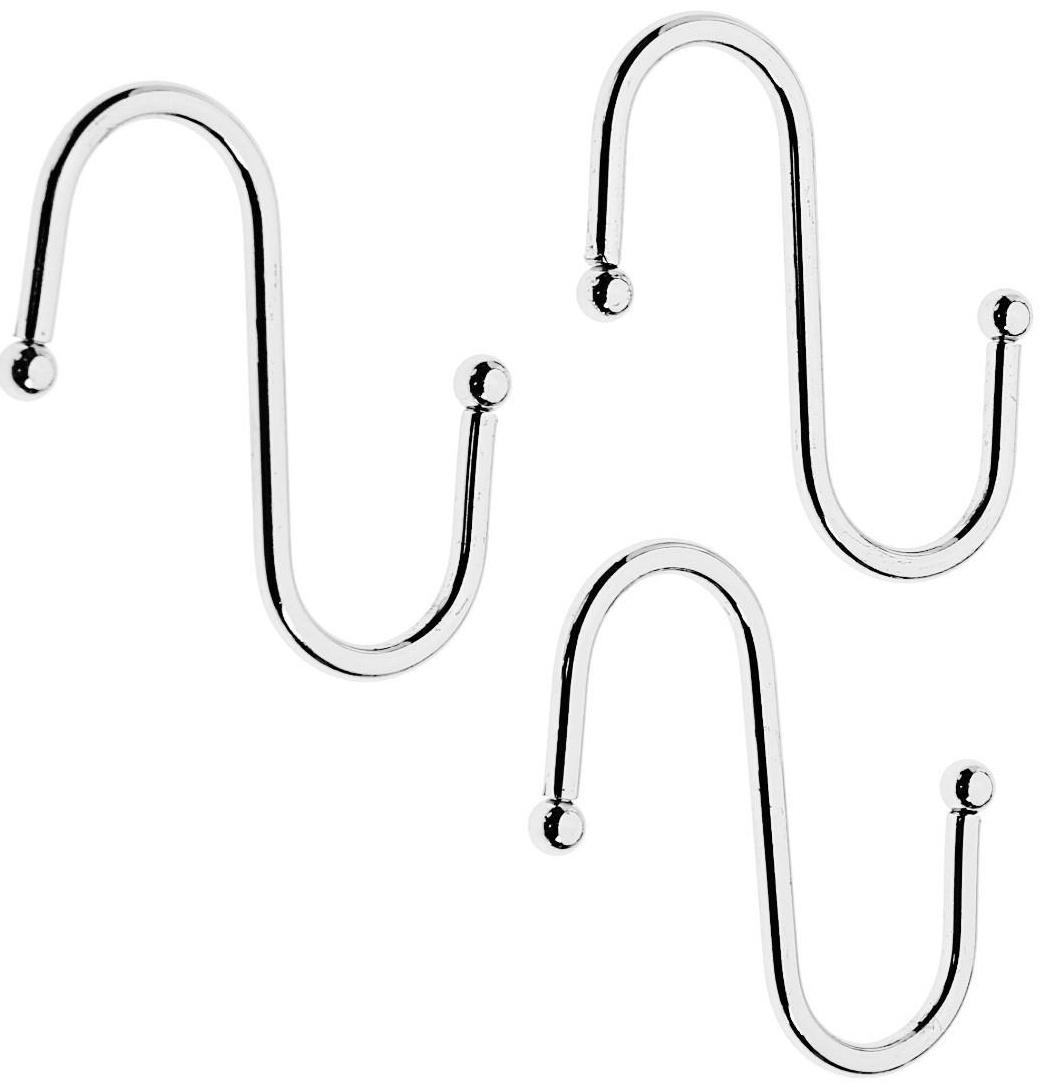 Комплект больших крючков для рейлинга, 3 шт