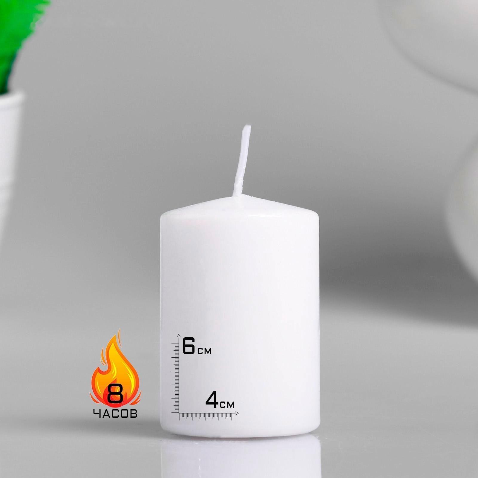 Свеча - цилиндр ароматическая 
