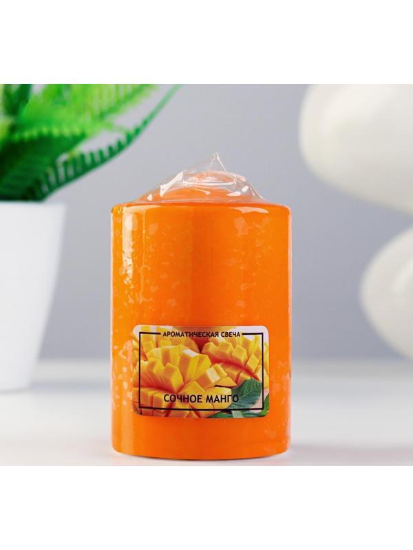 Свеча - цилиндр ароматическая 