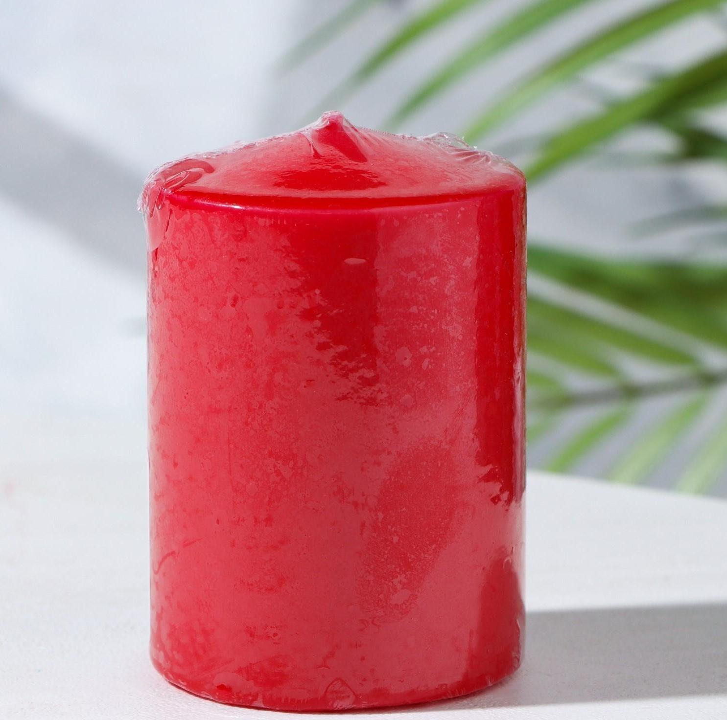 Свеча - цилиндр ароматическая 