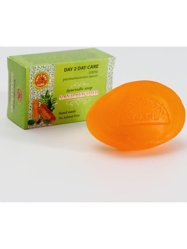 Мыло аюрведическое натуральное Дэй Ту Дэй Кэр Сандаловое, 100 г
