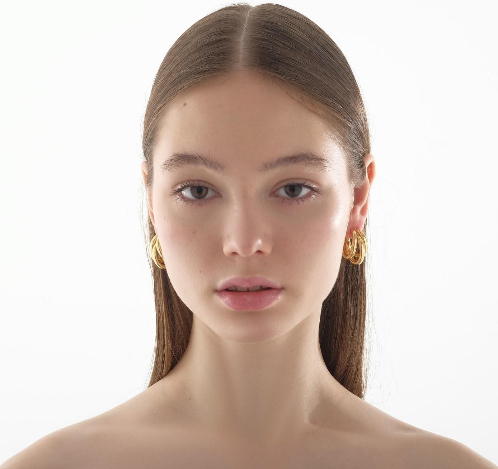 Серьги-кольца 