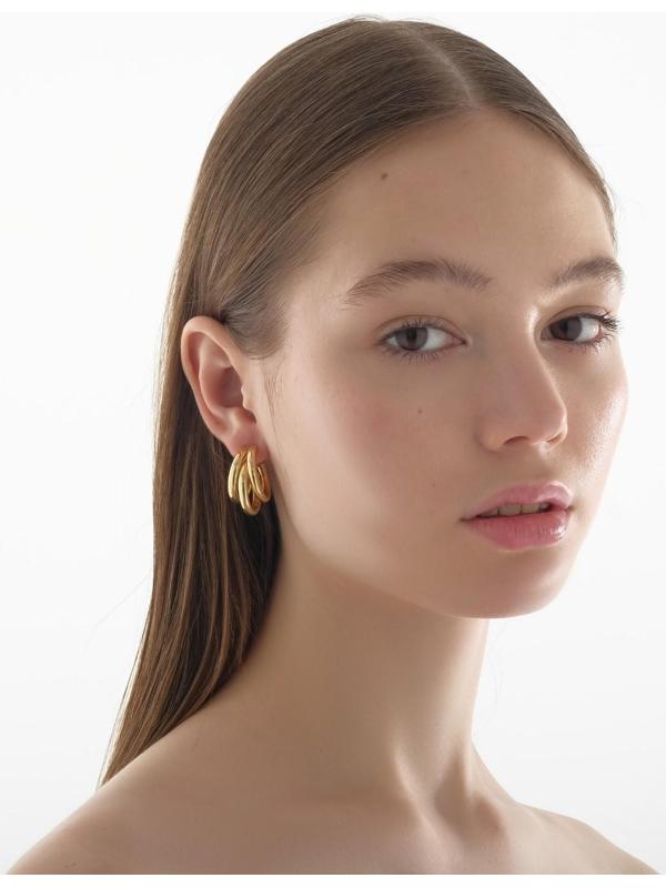 Серьги-кольца 