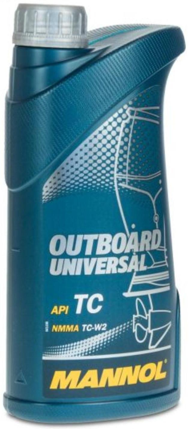 Масло моторное MANNOL 2T мин. Outboard Universal, 1 л