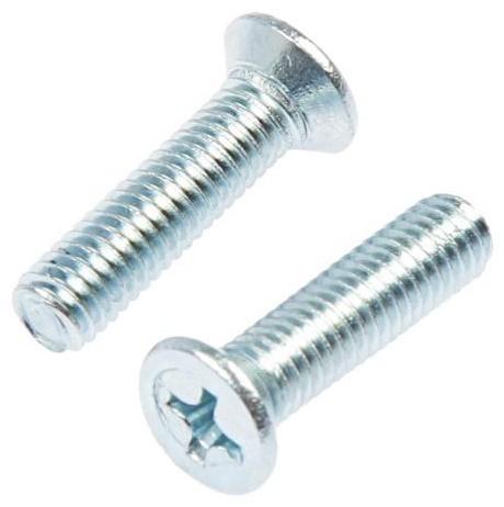 Винт DIN 965, M5 x 20 мм, оцинкованный с потайной головкой, 12 шт.