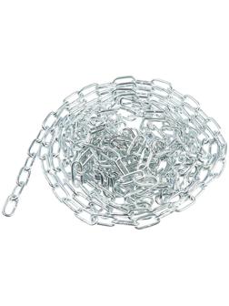 Цепь оцинк. DIN 766,кор.звено  3мм , 5м