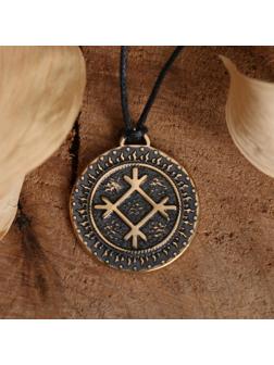 Славянский оберег из ювелирной бронзы 