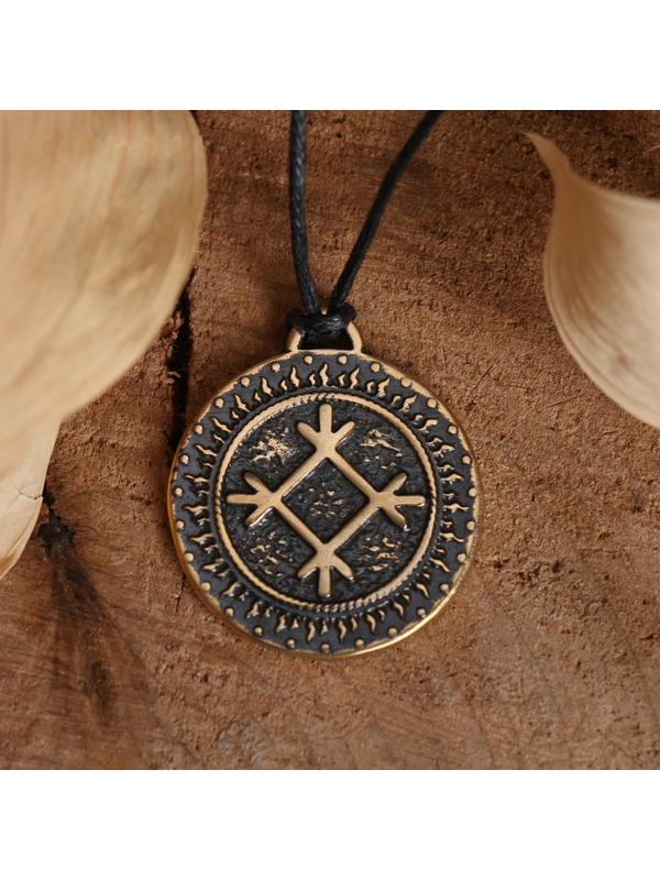 Славянский оберег из ювелирной бронзы 