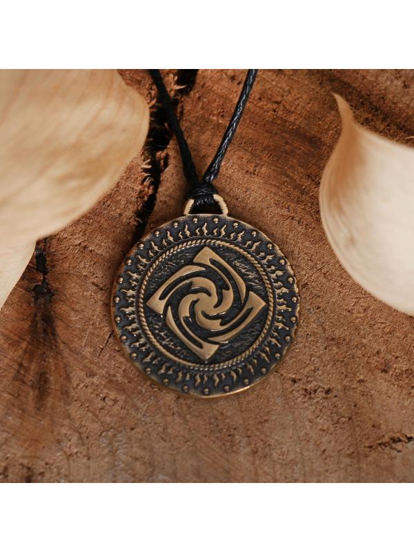 Славянский оберег из ювелирной бронзы 