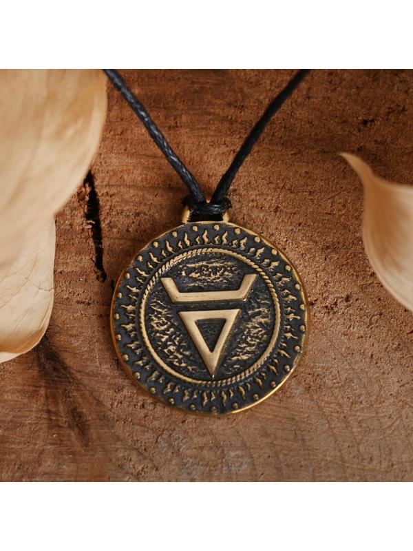 Славянский оберег из ювелирной бронзы 