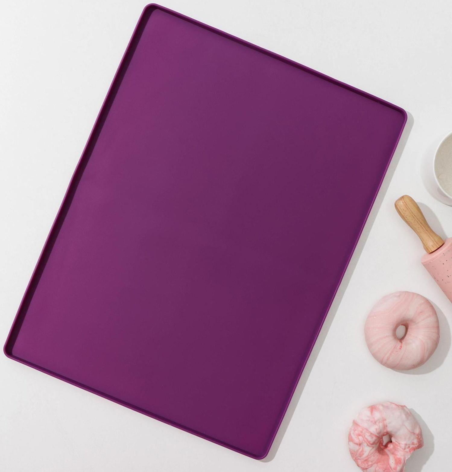 Противень силиконовый «Криспи», 40×30 см, цвет МИКС