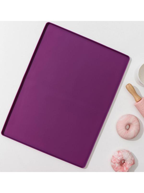 Противень силиконовый «Криспи», 40×30 см, цвет МИКС