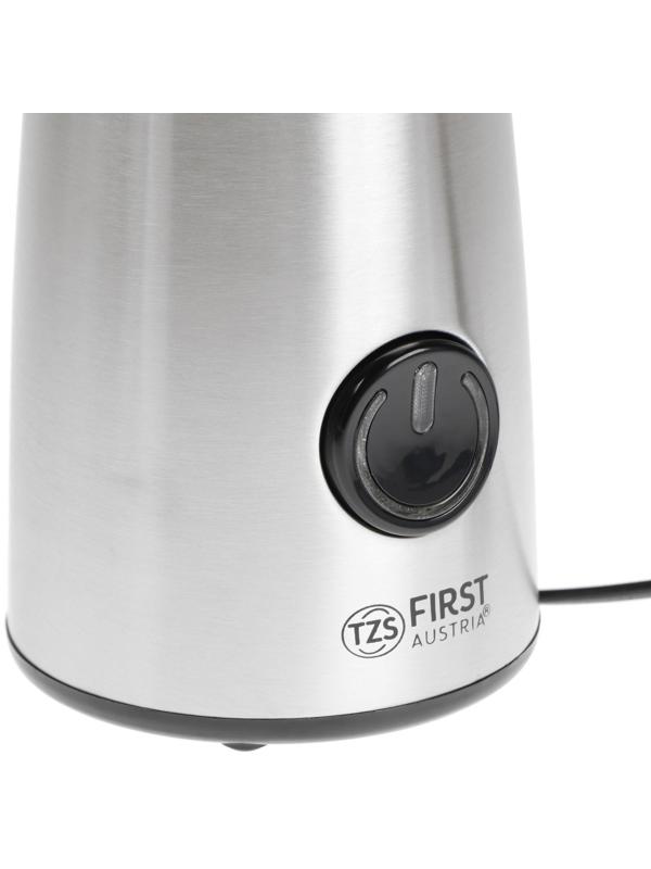 Кофемолка FIRST FA-5485-3, электрическая, 150 Вт, 50 г, серебристая