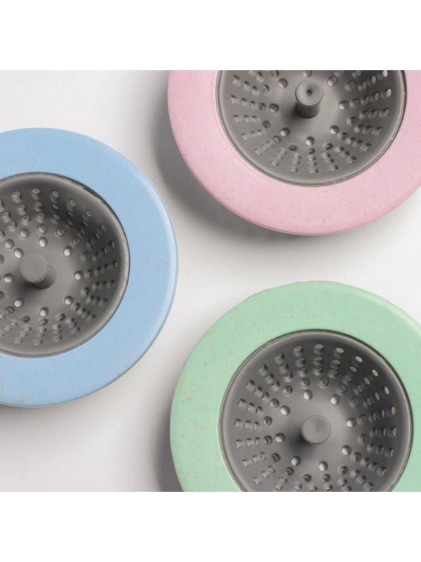 Фильтр для раковины d=10,8 см, цвет МИКС