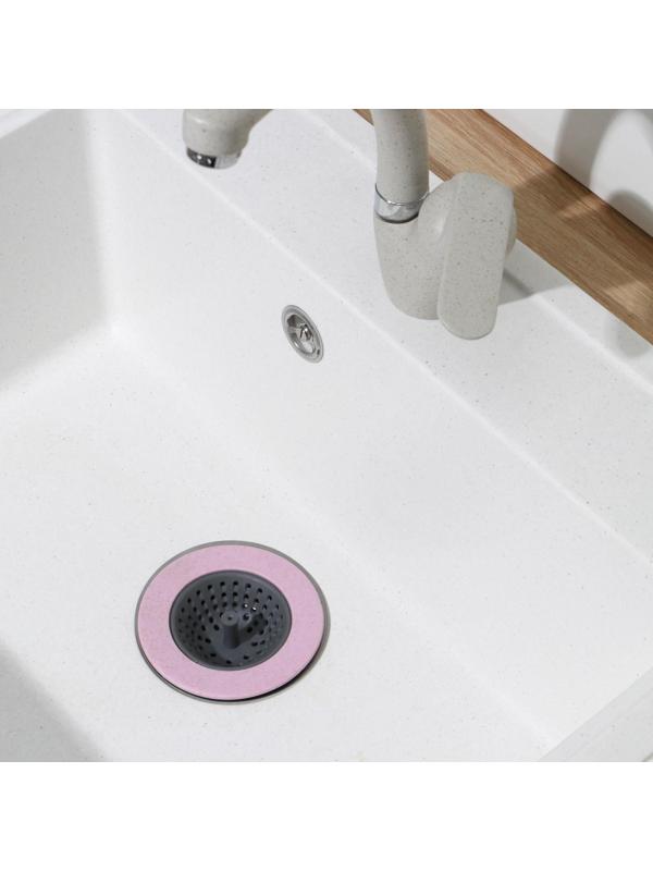 Фильтр для раковины d=10,8 см, цвет МИКС