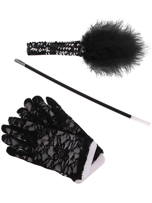 Карнавальный набор «Gangster party», повязка, перчатки, мундштук