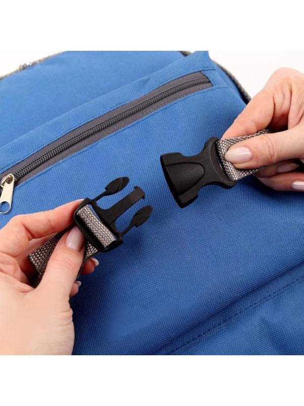 Фастекс 25 мм, нагрузка до 15 кг, 10 шт, цвет чёрный