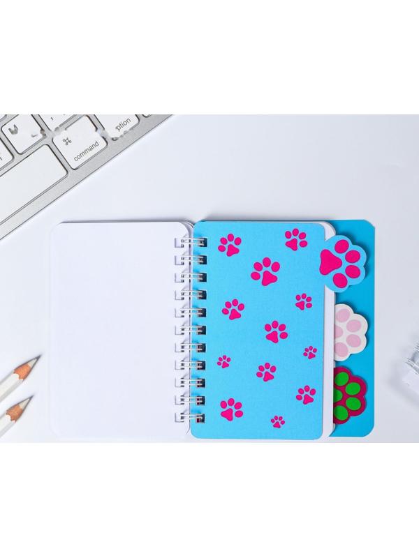 Блокнотик с разделителем «котик», А7, 40 л