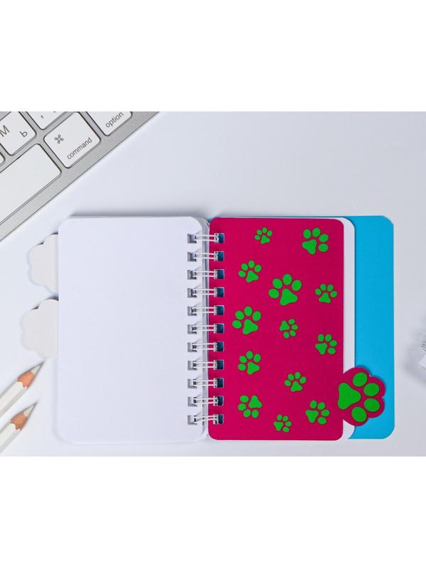 Блокнотик с разделителем «котик», А7, 40 л