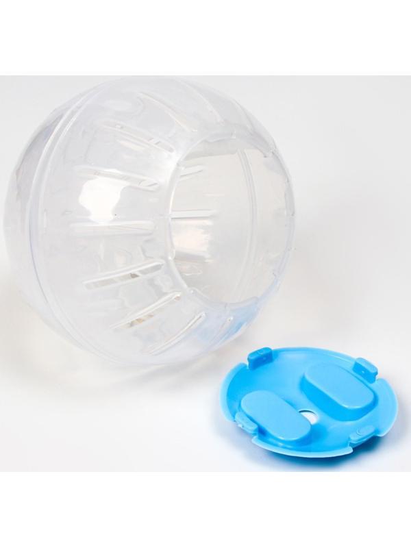 Шар для грызунов, 10 см, голубой