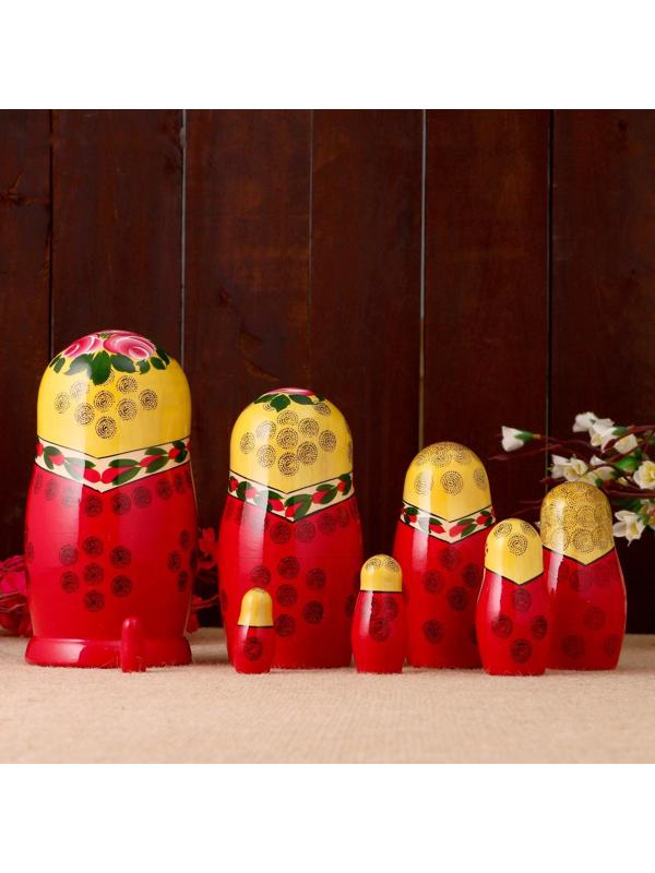 Матрёшка «Семёновская», 8 кукольная, высшая категория