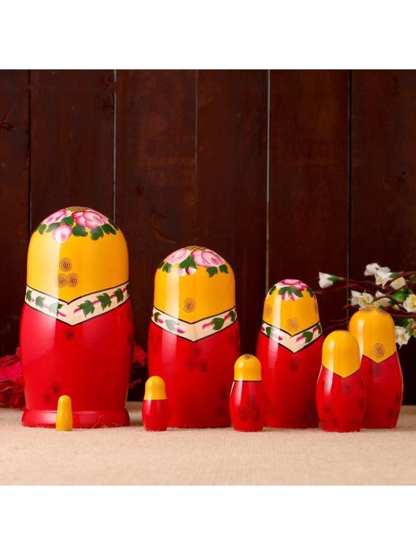 Матрёшка «Семёновская», 8 кукольная, высшая категория